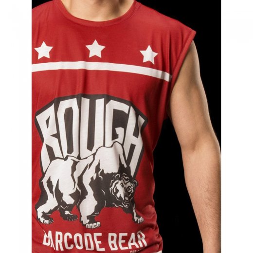 Tank Top Rough - red