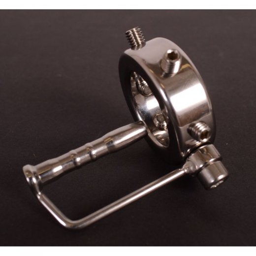 Thorn Penis Ring with Catheter