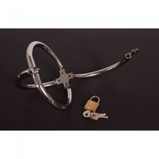 Cross Handcuffs with Key