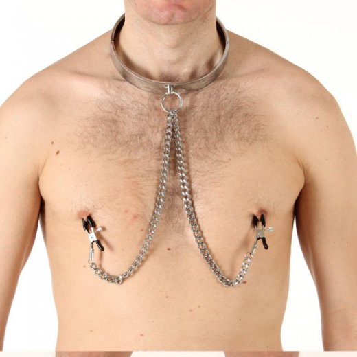 Steel Collar and Nipple Clamp