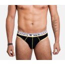 Athletic Jock Brief black/yellow