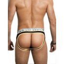 Athletic Jock Brief black/yellow