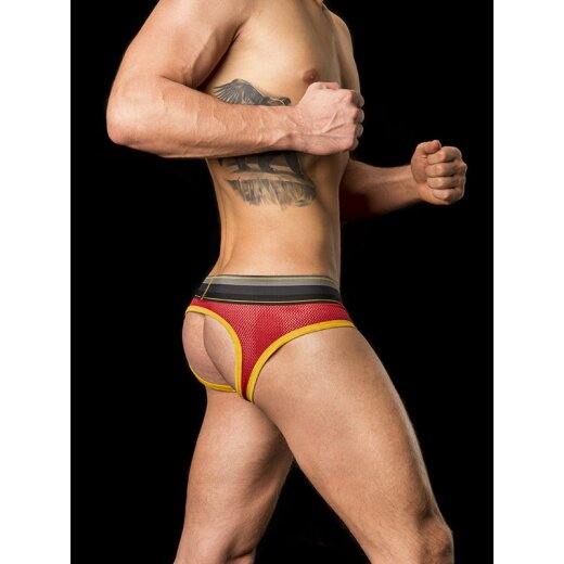 Brief Bond Street - red-yellow-black