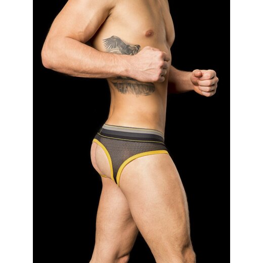 Brief Bond Street - black-yellow