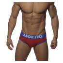 Empty Button Brief - red