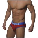 Empty Button Brief - red