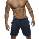 Air Mesh Knee Length Short - navy