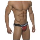 Elastic Mesh Jockstrap - red