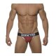 Elastic Mesh Jockstrap - red