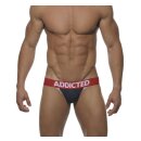 Elastic Mesh Jockstrap - blue