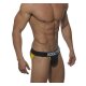 Elastic Mesh Jockstrap - black