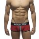 Double Piping Bottomless Boxer red M
