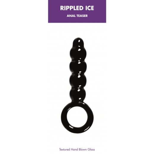 Rippled Ice Anal Teaser Black