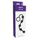 Onyx Silicone Anal Beads