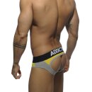 Combi Mesh Bottom Brief - grey