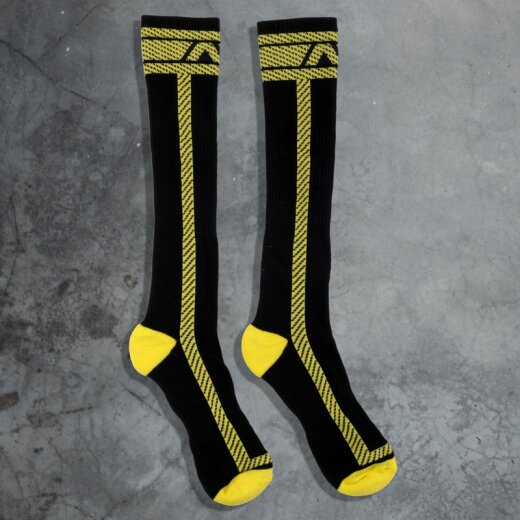 Fetish Long Socks - yellow L-XL