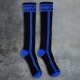 Fetish Long Socks - blue L-XL