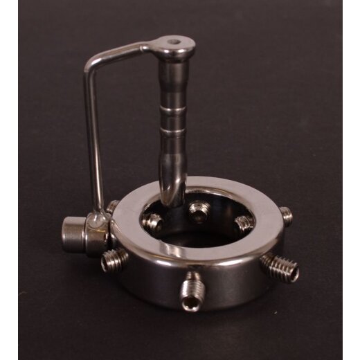 Thorn Penis Ring with Catheter