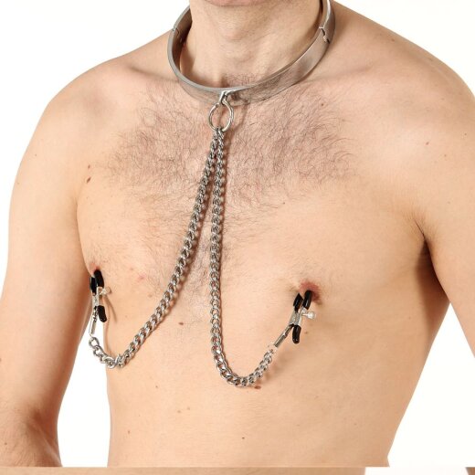 Steel Collar and Nipple Clamp