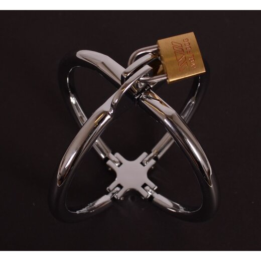 Cross Handcuffs with Key