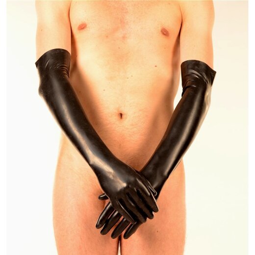 Latex Gloves long L