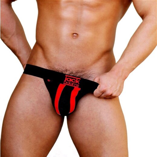 Racer Jock black/red