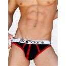 Varsity Mesh Jockstrap Black/Red