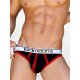 Varsity Mesh Jockstrap Black/Red S