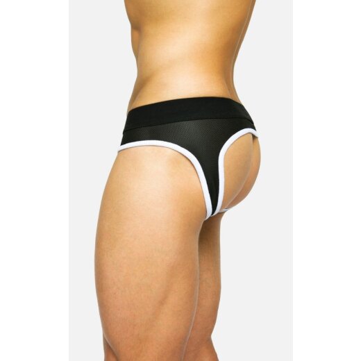 Bodyflex Army Jock Brief Black/White